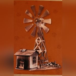 Vintage Red Shed brand windmill